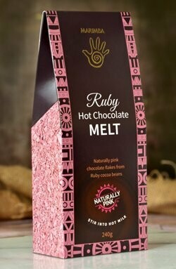 Marimba, Ruby Hot Chocolate Melt
