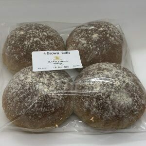Battlefield Bakery Bread: 4 Brown Rolls