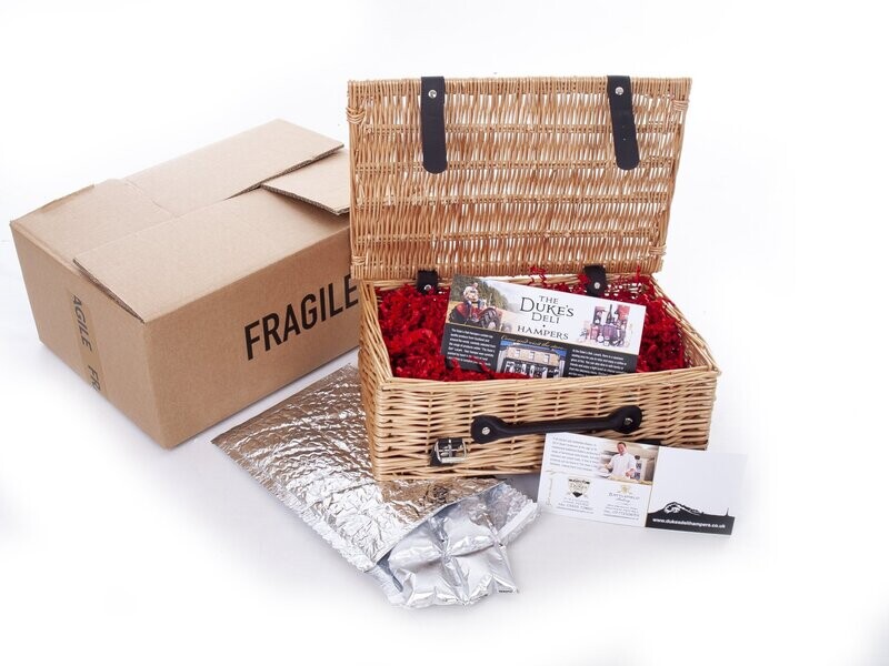 14 Inch Wicker Hamper