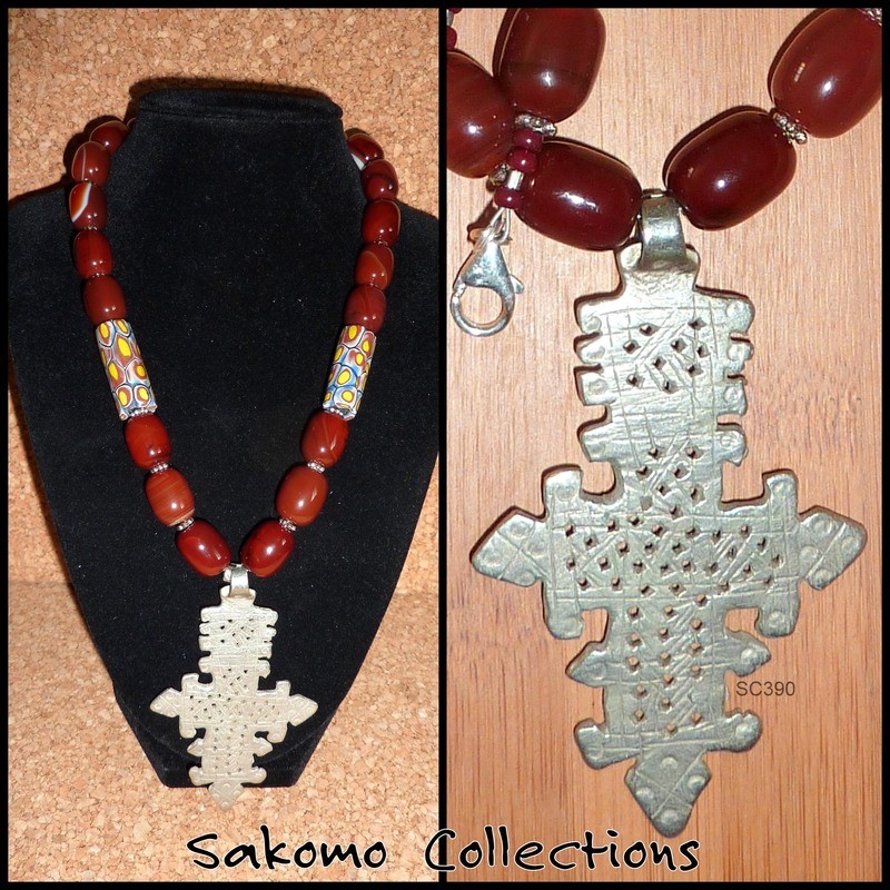 Coptic Agate 18&quot;