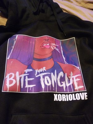 "Bite Your Tongue" Hoodie
