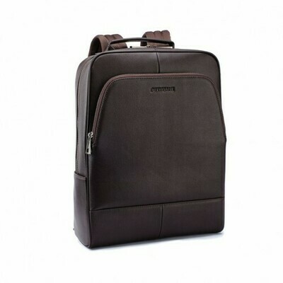 Zaino in pelle marrone con spalline Zaino in pelle marrone con spalline