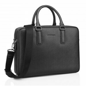 Borsa portadocumenti uomo OTTAVIANI IN PELLE  nera