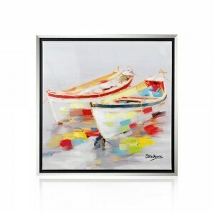 QUADRO SU TELA “ Marina puccola” cm 50x50 OTTAVIANI HOME