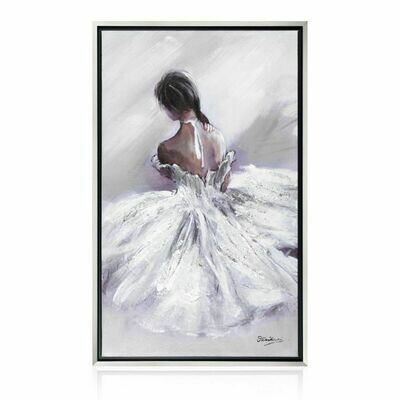 QUADR SU TELA “ Ballerina” cm 50x80 OTTAVIANI HOME QUADR SU TELA “ Ballerina” cm 50x80 OTTAVIANI HOME