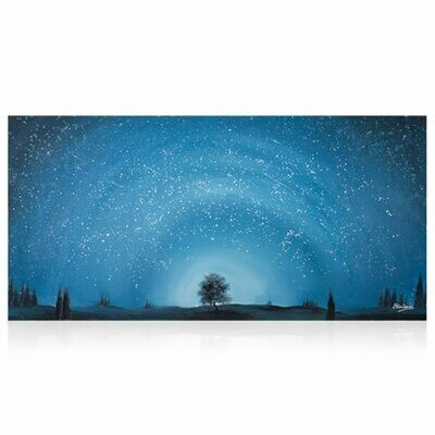 QUADRI SU TELA “notte stellata” 120×60. OTTAVIANI HOME QUADRI SU TELA “notte stellata” 120×60. OTTAVIANI HOME