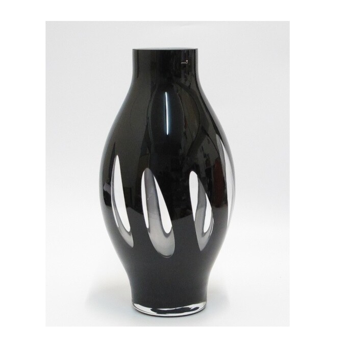 Vaso Top Noir Cm 40. Rogaska