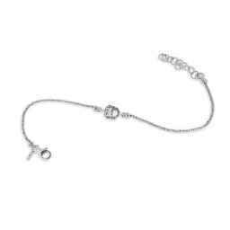 Bracciale in argento con maschera apotropaica