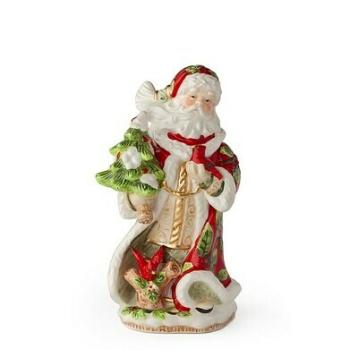 Babbo natale porcellana 25cm Babbo natale porcellana 25cm