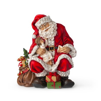 Babbo natale resina 36cm – Babbo natale resina 36cm –