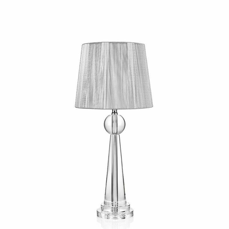 Lampada in cristallo Lampada in cristallo "universo" h.cm.39