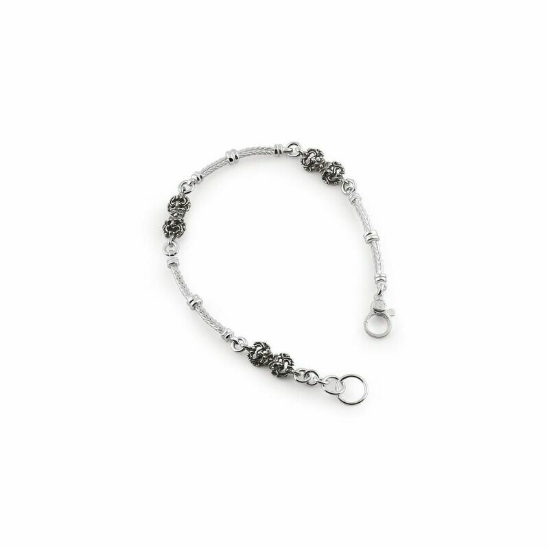 Bracciale con Maschere in Argento Bracciale con Maschere in Argento