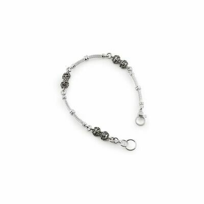Bracciale con Maschere in Argento Bracciale con Maschere in Argento