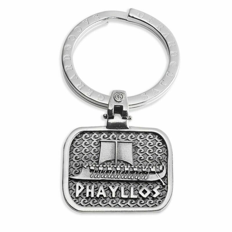 Portachiavi Phayllos in Argento Portachiavi Phayllos in Argento