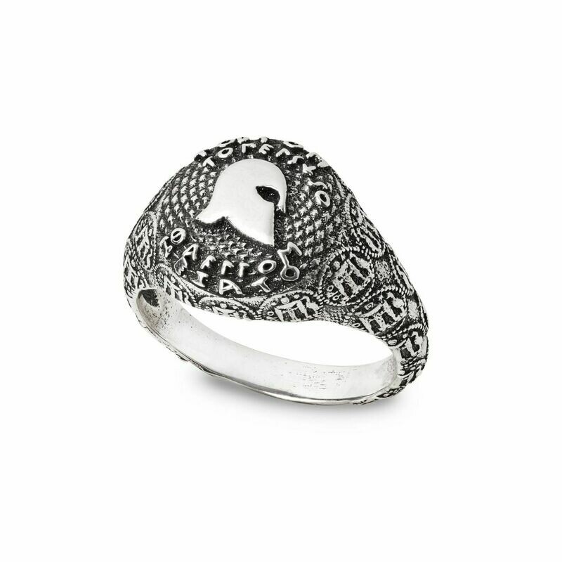 Anello Phayllos con elmo Anello Phayllos con elmo