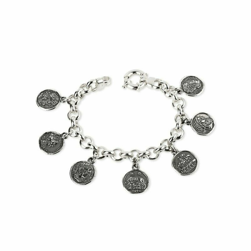 Bracciale con Monete Antica Roma Bracciale con Monete Antica Roma