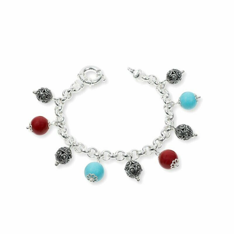 Bracciale Magna Grecia con Sinacoli e Pietre