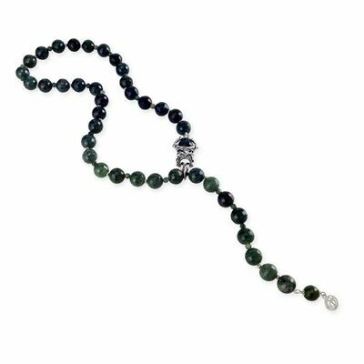 Collana di pietre colorate con Maschera