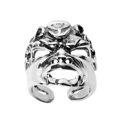 Anello in Argento con Maschera Anello in Argento con Maschera