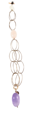 BRACCIALE “ IPPOCAMPO “ IN BRONZO E PIETRE NATURALI BRACCIALE “ IPPOCAMPO “ IN BRONZO E PIETRE NATURALI