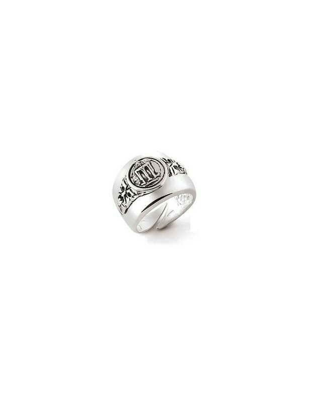 Anello con maschera e statere Anello con maschera e statere
