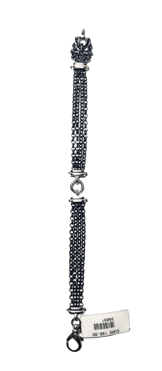 Bracciale arg.925 c/maschera