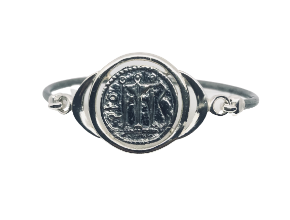 Bracciale rigido con statere Bracciale rigido con statere