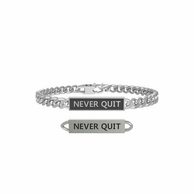 NEVER QUIT