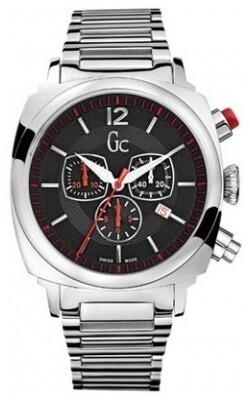 Orologio maschile crono in acciaio