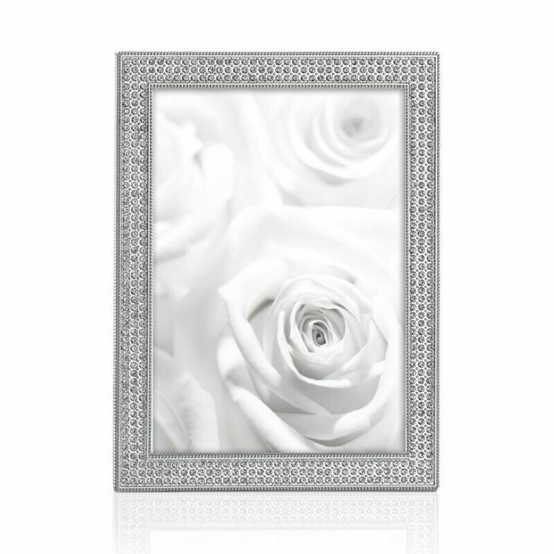 Portafoto con strass"elegance"cm.15,2x22,2