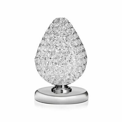 Lampada Lampada "l'uovo di diamante" diam.cm15 h.26cm