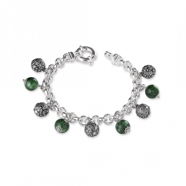 Bracciale con Pietre e Sinacoli Bracciale con Pietre e Sinacoli