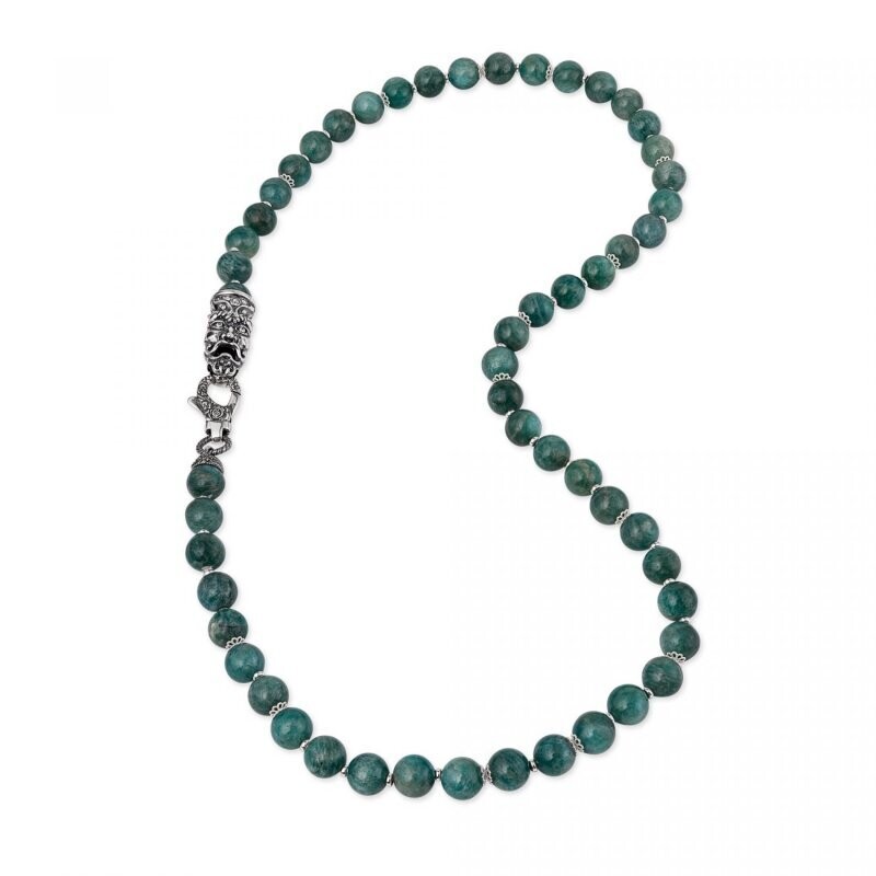 Collana di pietre colorate con Maschera Collana di pietre colorate con Maschera