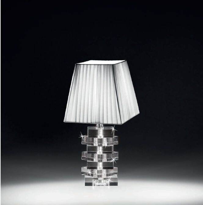 LAMPADA DA COMODINO IN CRISTALLO
