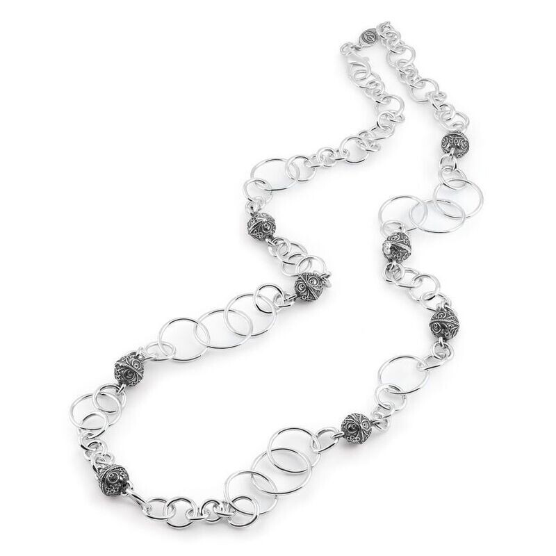 Collana in Argento con sinacoli Collana in Argento con sinacoli