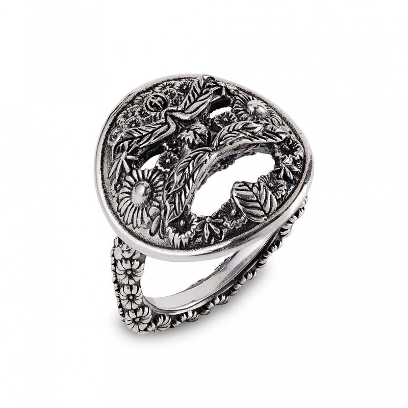 Anello con Maschera dell'Arcimboldo