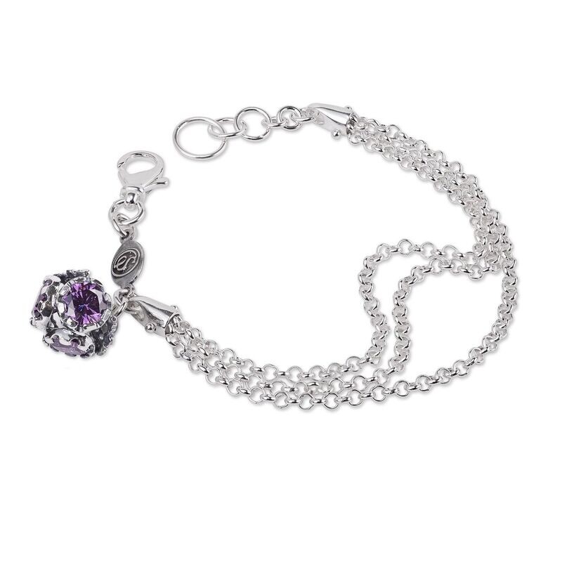 Bracciale multifilo con charm Bracciale multifilo con charm