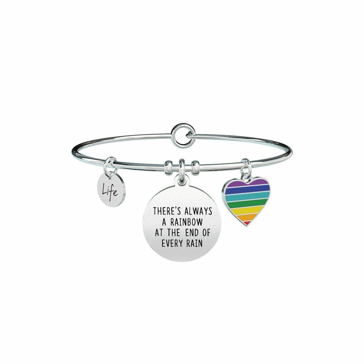 There'S Always A Rainbow At The End Of Every Rain Bracciale - Donna - Kidult