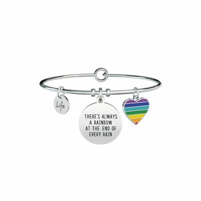 There'S Always A Rainbow At The End Of Every Rain Bracciale - Donna - Kidult