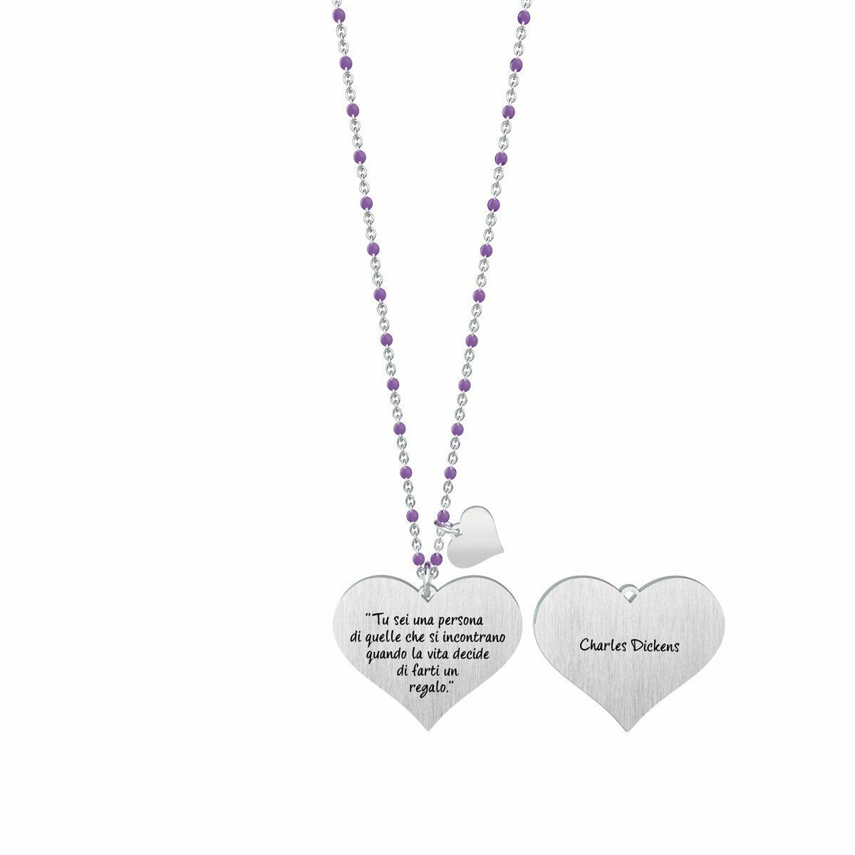 Tu Sei Una Persona Di Quelle Che … C. Dickens Collana - Donna - Kidult