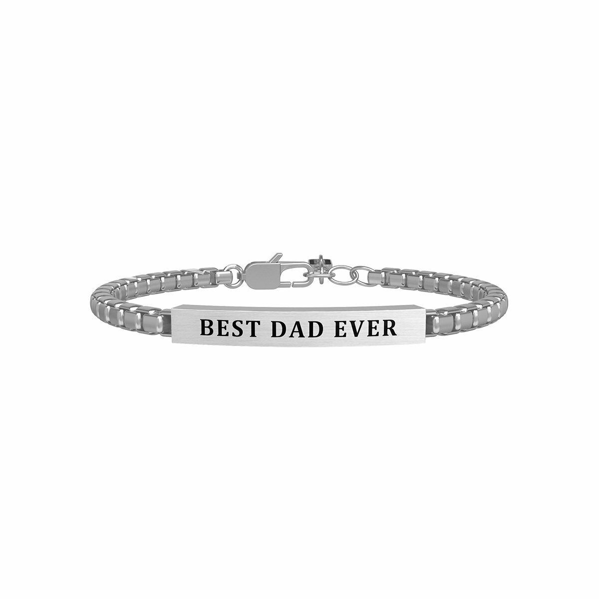 Best Dad Bracciale papa' - Uomo - Kidult