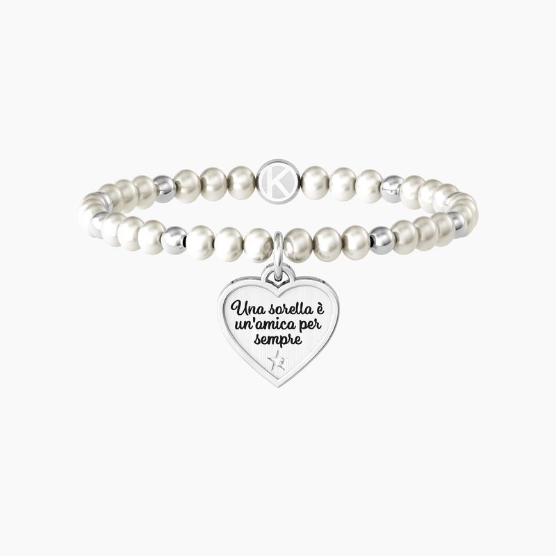 Bracciale Per Sorella Con Perle Coltivate - Kidult