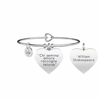 Chi Semina Amore … Shakespeare Bracciale - Donna - Kidult
