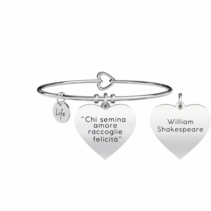 Chi Semina Amore … Shakespeare Bracciale - Donna - Kidult
