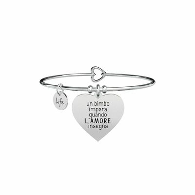 Cuore | L'Amore Insegna Bracciale - Donna - Kidult