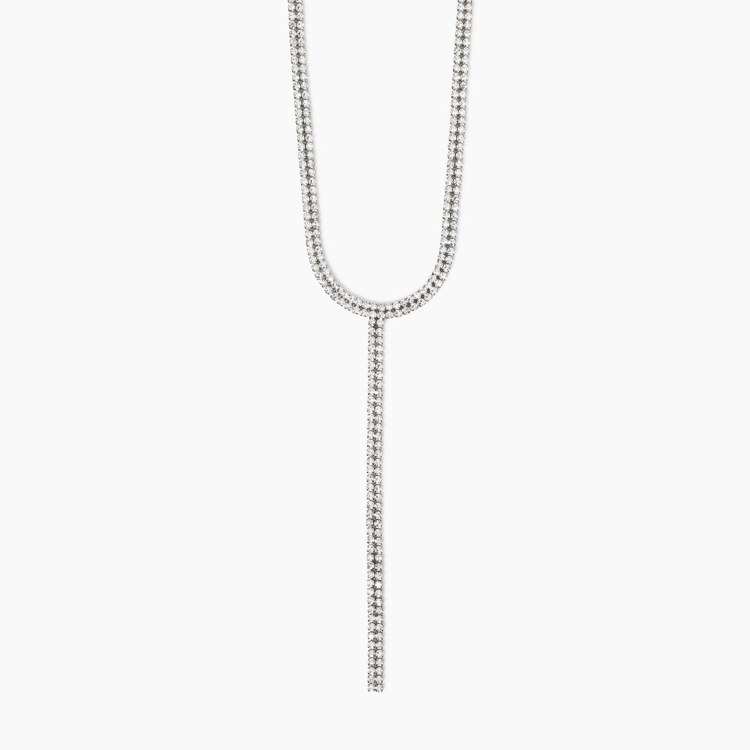 Girocollo tennis cravattino con cristalli Style 10 Kidult