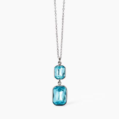 Girocollo con cristalli pendenti Style 01 Kidult