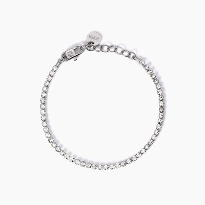 Bracciale tennis cristalli bianchi Style 11 Kidult