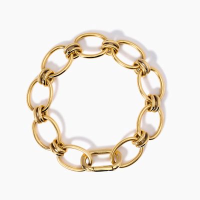 Bracciale dorato con maglie larghe Style 06 Kidult