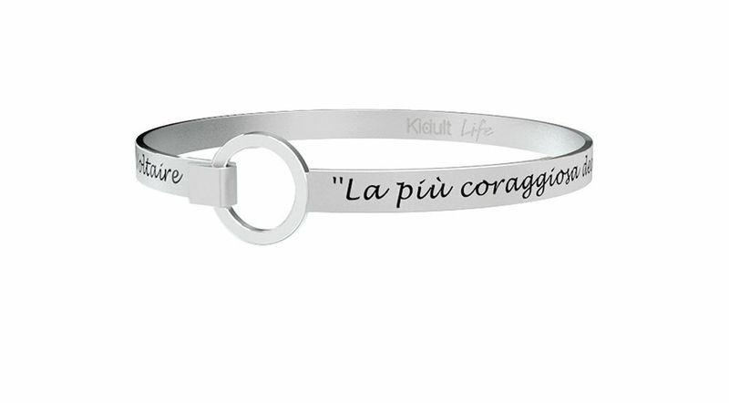 La Più Coraggiosa Decisione Che Prendi … Voltaire Bracciale - Donna - Kidult